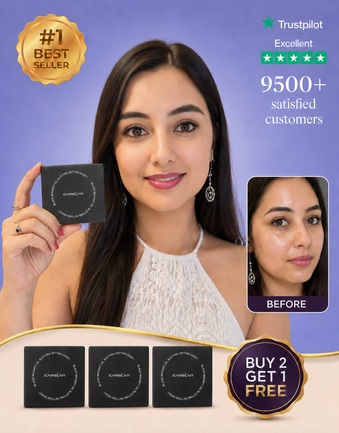 Shine Free Skin in Seconds