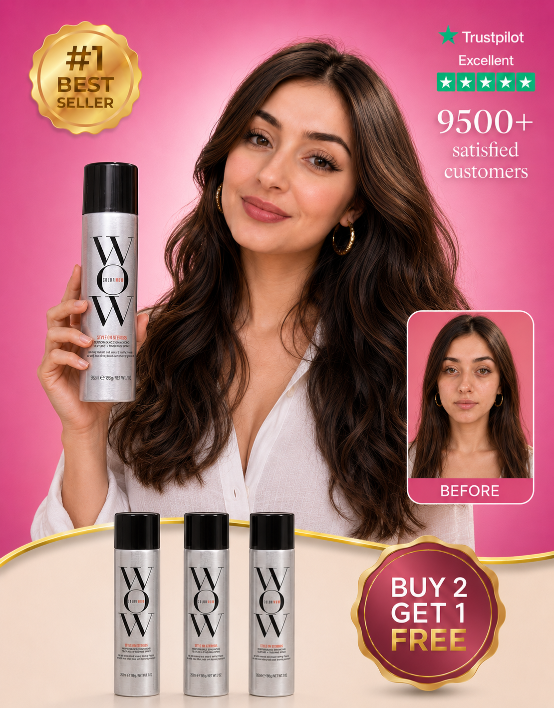 Fuller Hair in Seconds