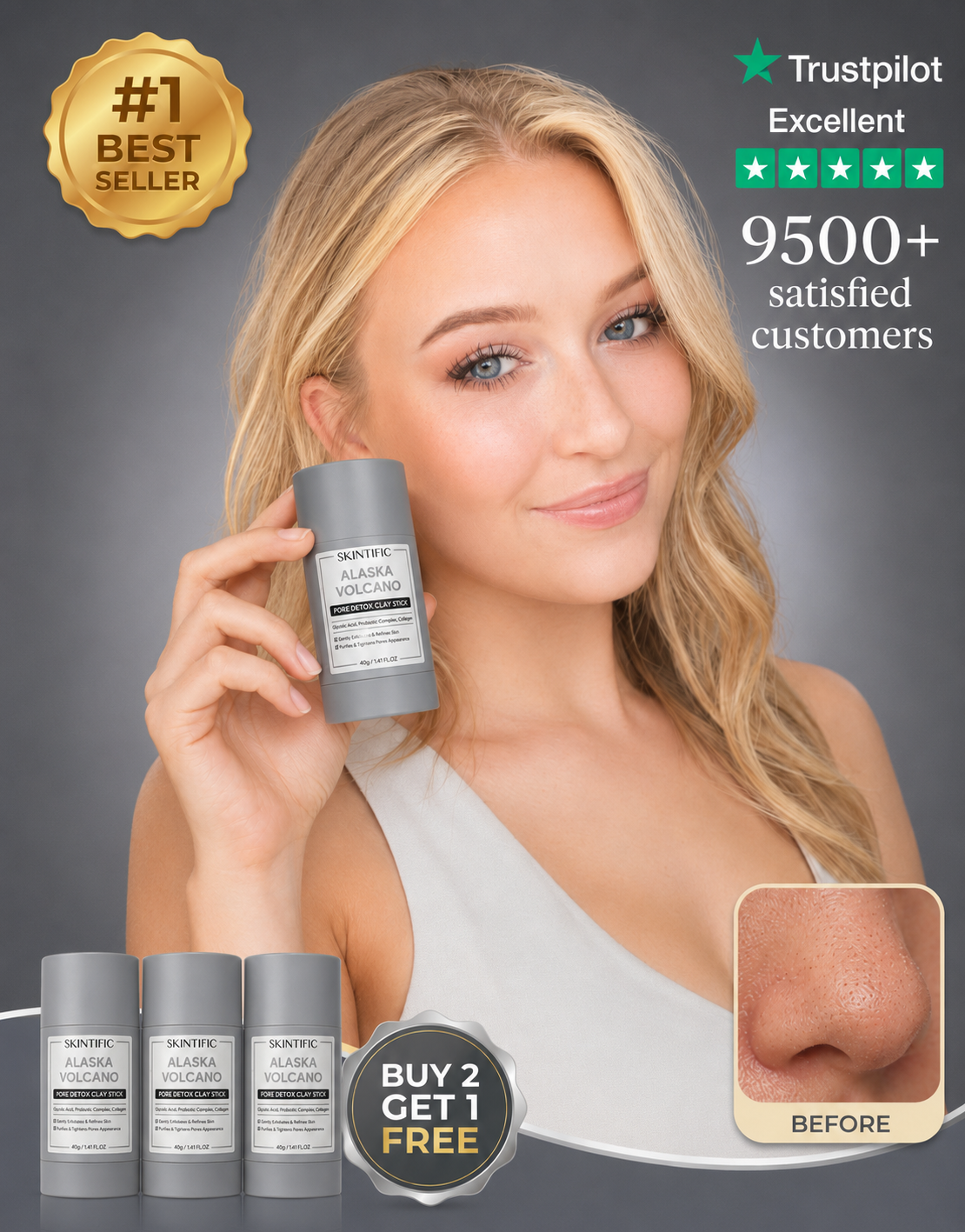 Clearer Pores in 2 Weeks