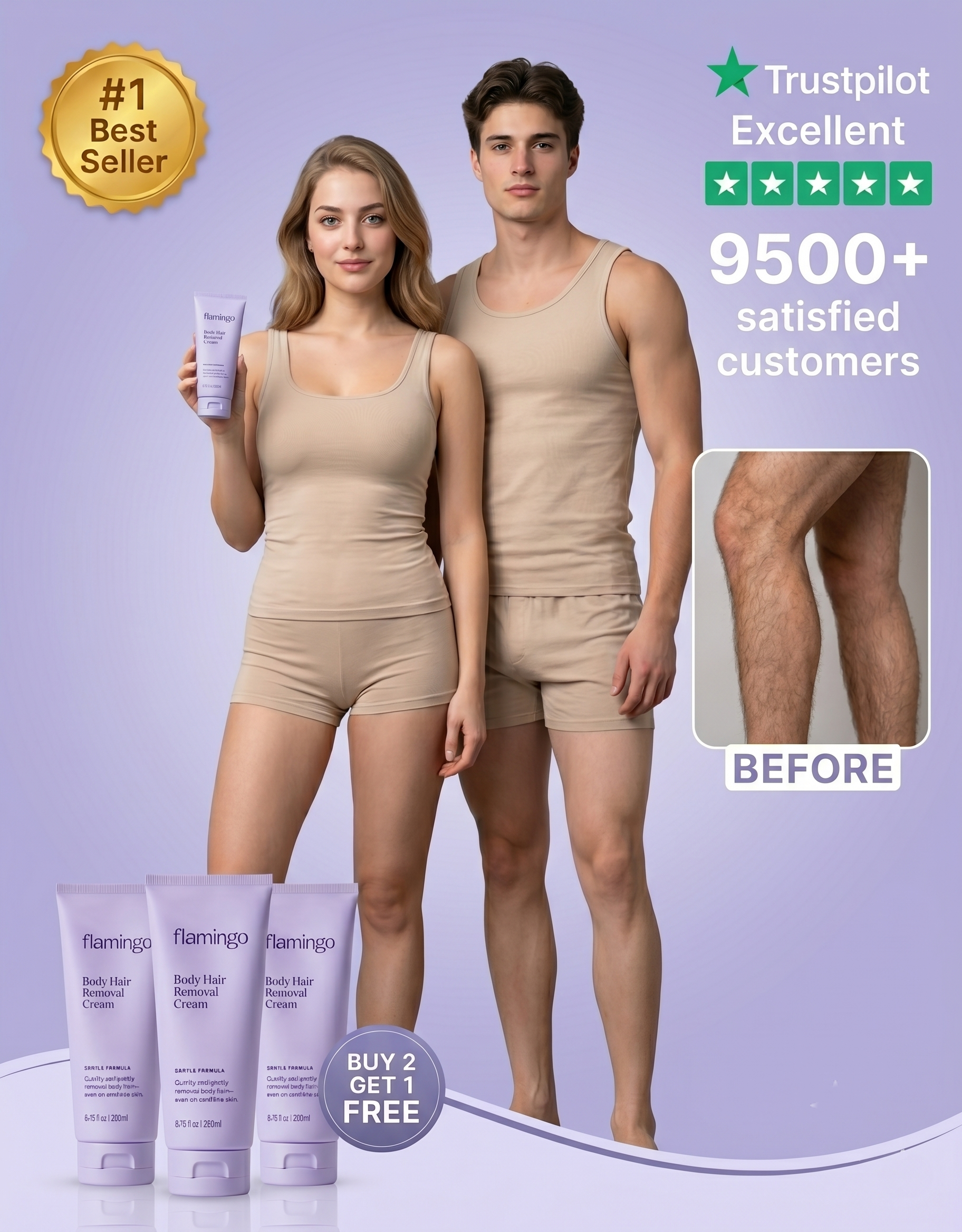 Hair Free Skin in Minutes