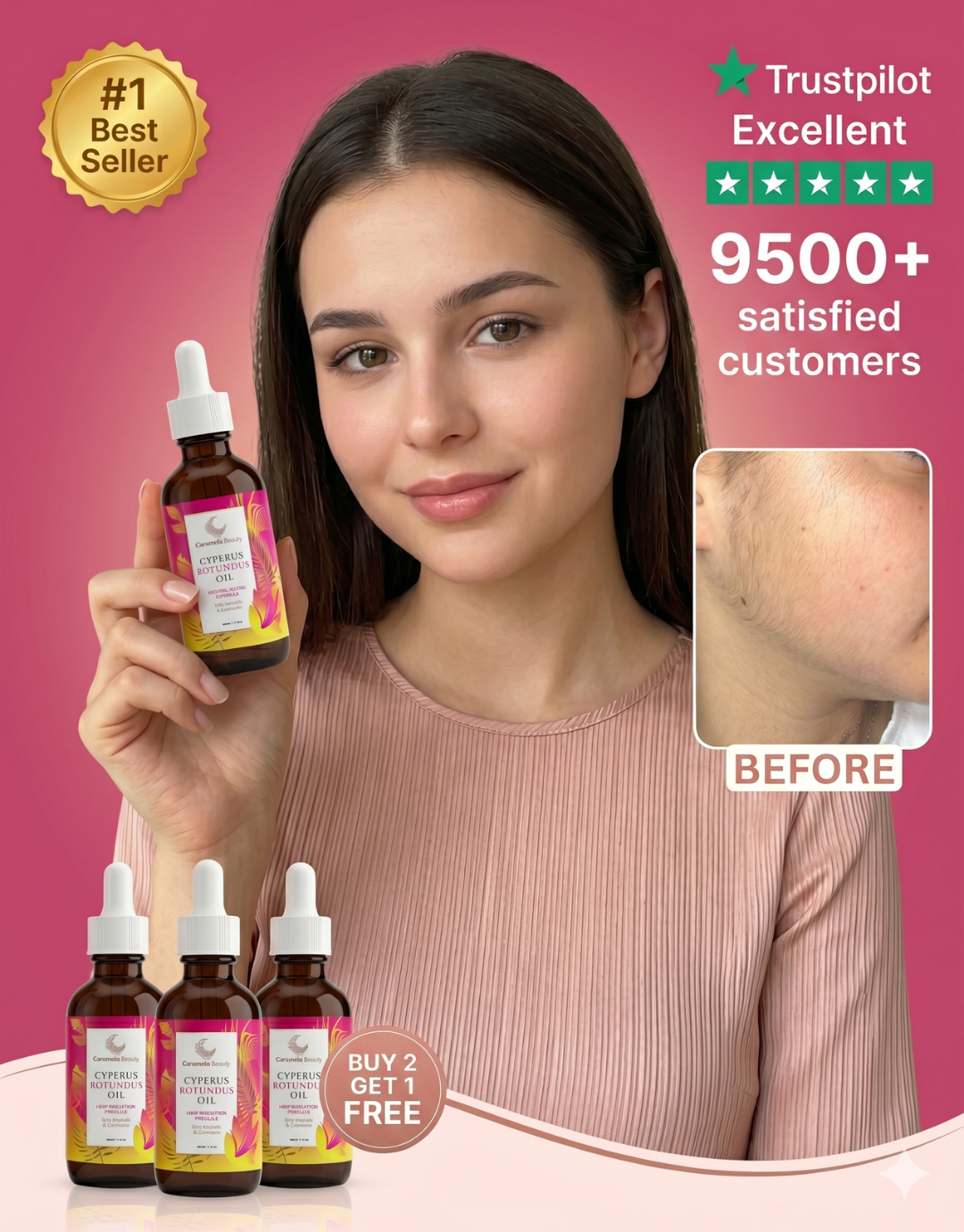 Less Unwanted Hair in 5 Days