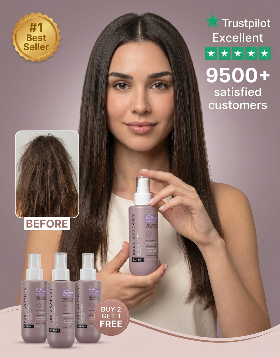 Smooth Hair in 30 Seconds